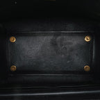 Celine Mini Bicolor Leather Belt Satchel