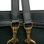 Celine Mini Bicolor Leather Belt Satchel