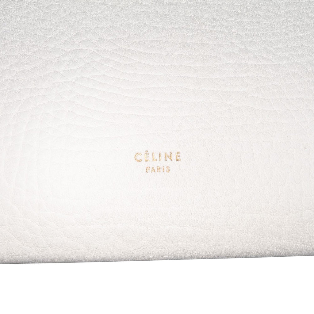 Celine Mini Bicolor Leather Belt Satchel