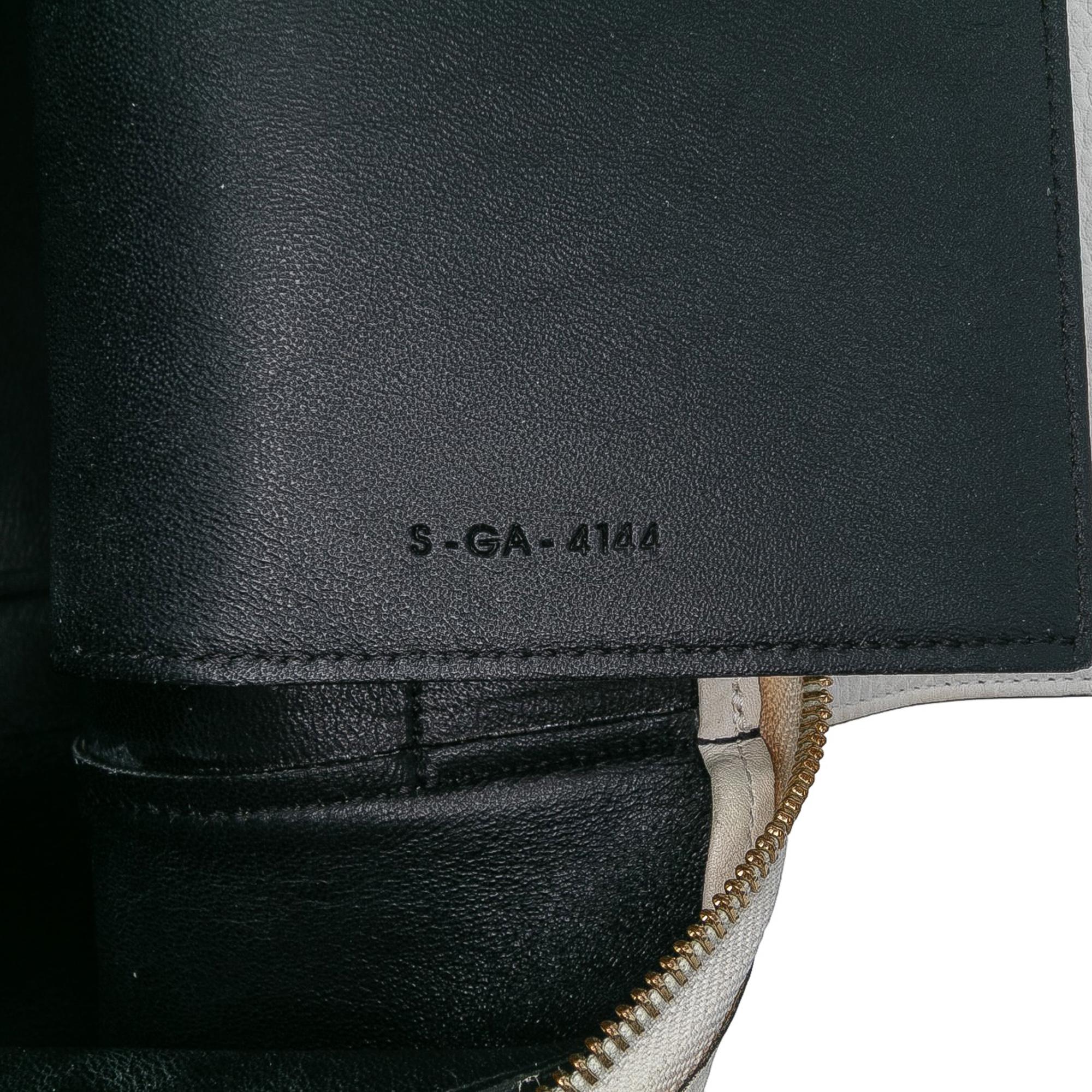 Celine Mini Bicolor Leather Belt Satchel