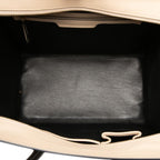 Celine Mini Bicolor Leather Luggage Tote