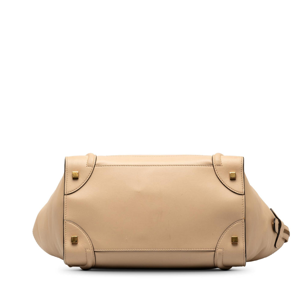 Celine Mini Bicolor Luggage Tote (SHG-wiNeoe)