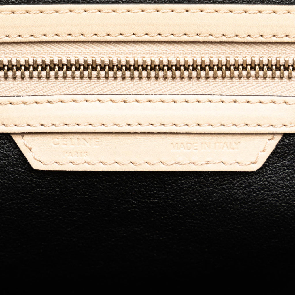 Celine Mini Bicolor Luggage Tote (SHG-wiNeoe)
