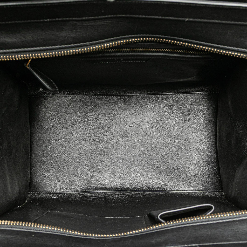Celine Mini Canvas Tricolor Luggage Tote