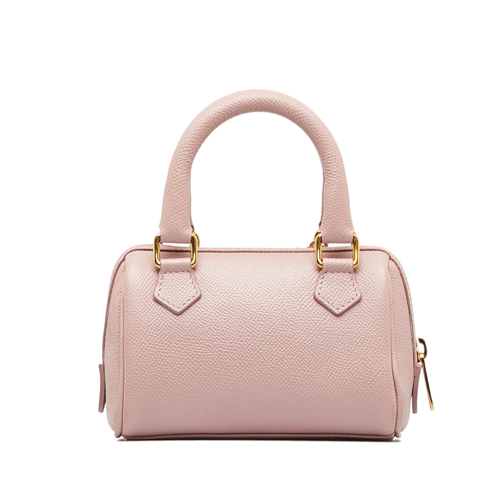 Celine Mini Grained Leather Chain Boston (SHG-yreiBz)
