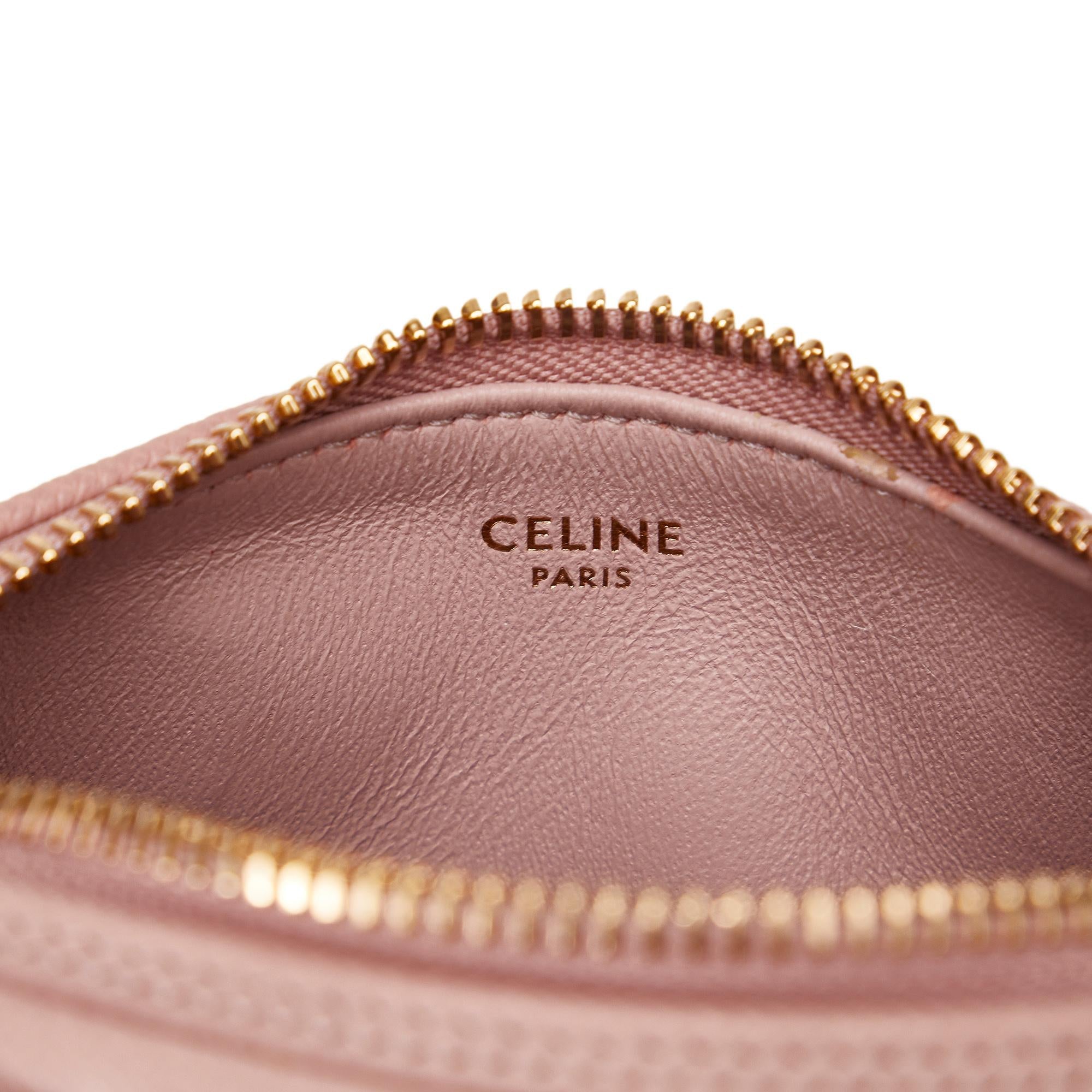 Celine Mini Grained Leather Chain Boston (SHG-yreiBz)