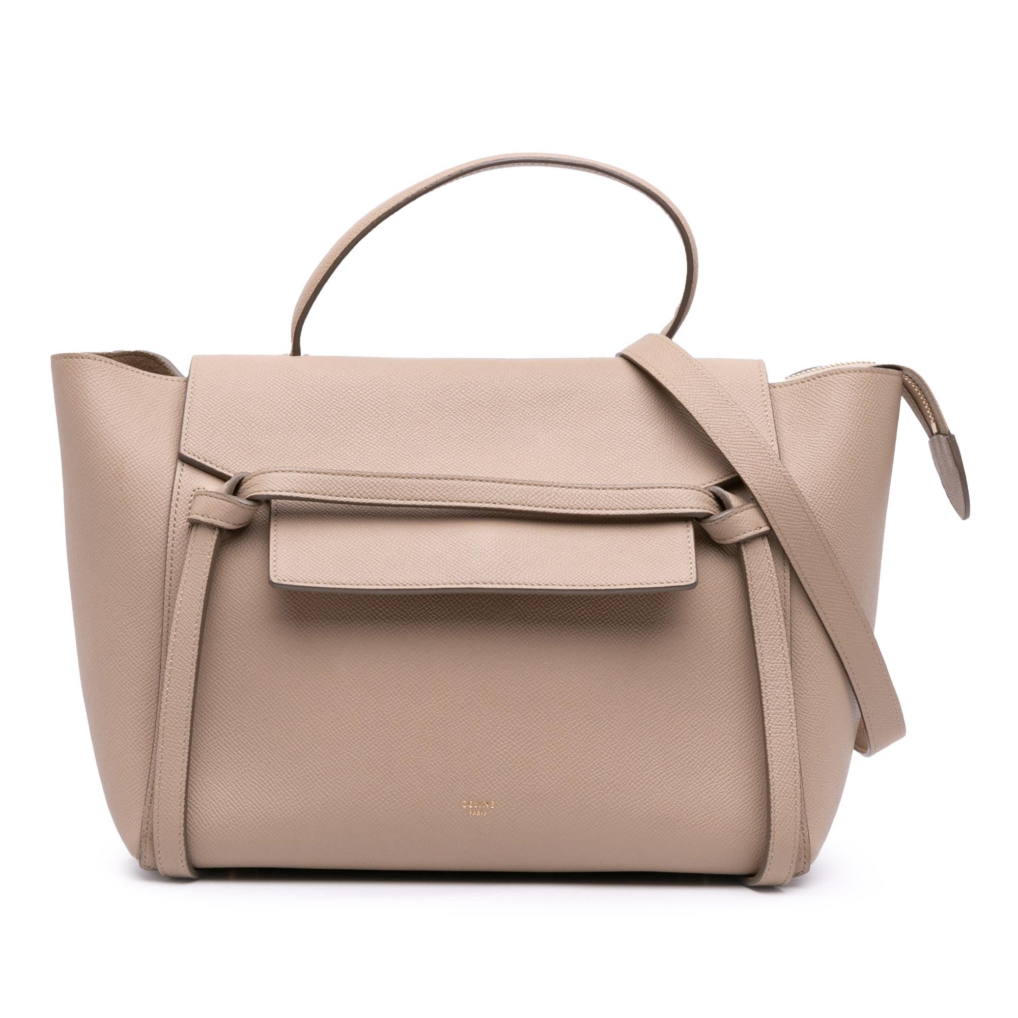 Celine Mini Leather Belt Bag Satchel