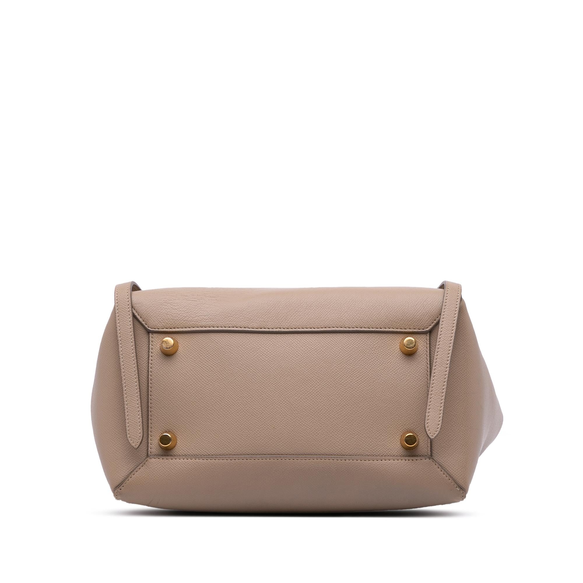 Celine Mini Leather Belt Bag Satchel