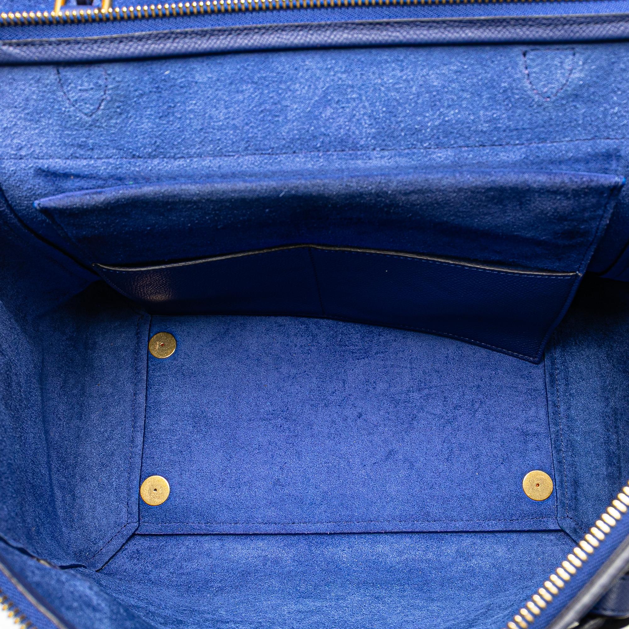 Celine Mini Leather Belt Bag Satchel