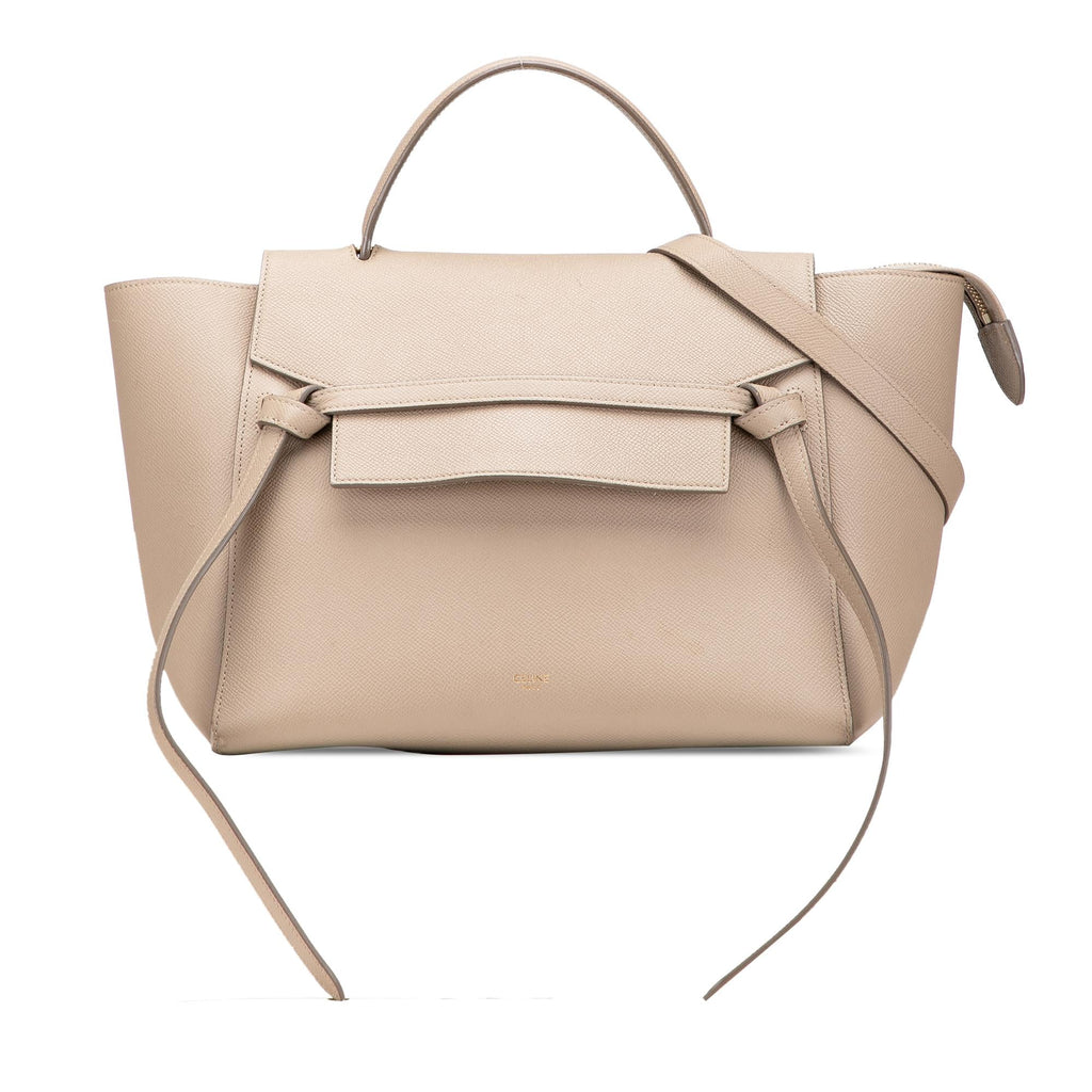 Celine Mini Leather Belt Bag Satchel