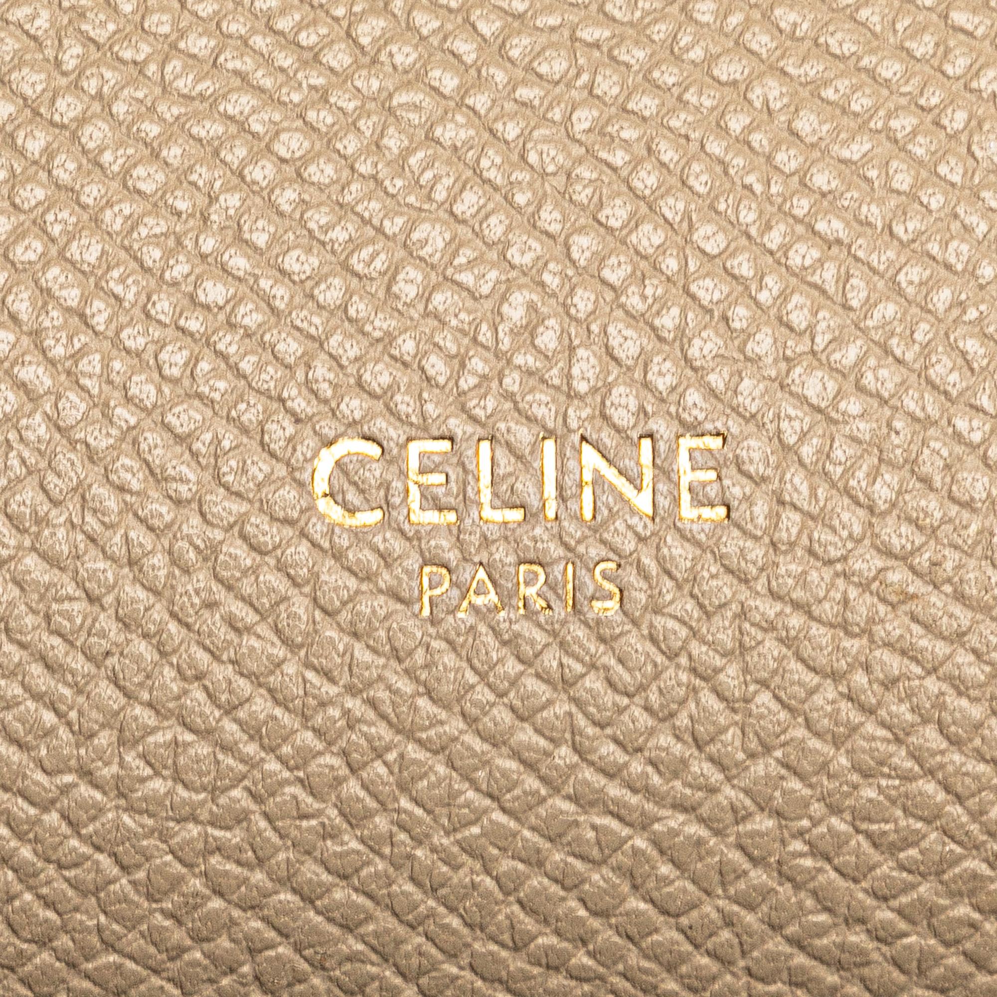 Celine Mini Leather Belt Bag Satchel