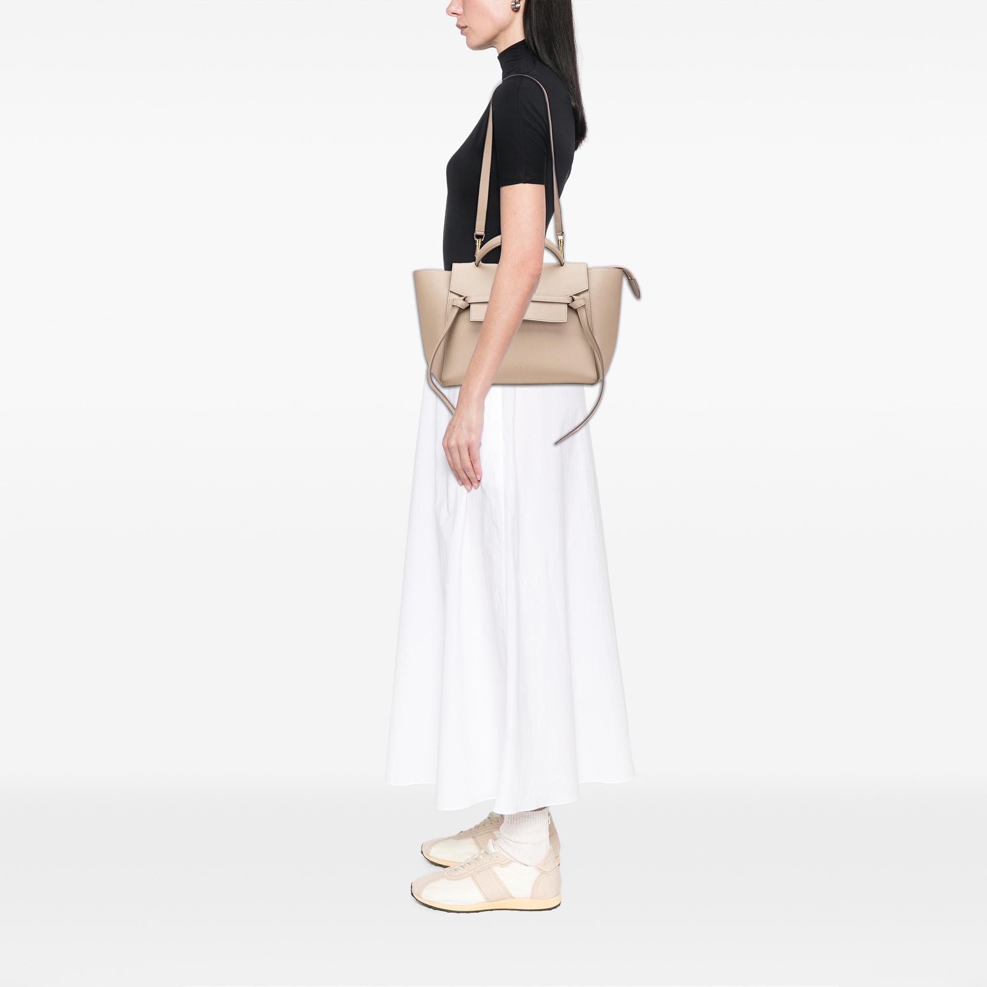 Celine Mini Leather Belt Bag Satchel