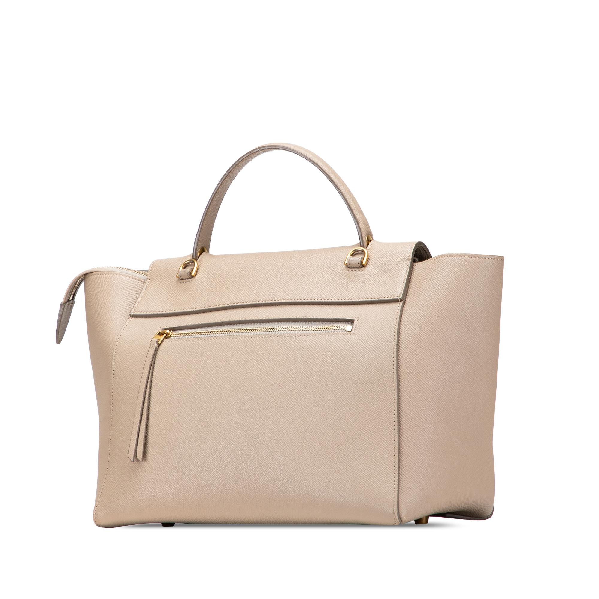 Celine Mini Leather Belt Bag Satchel