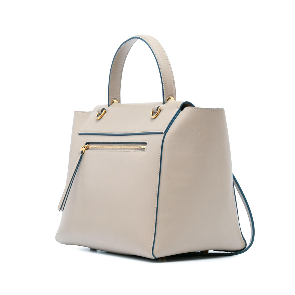 Celine Mini Leather Belt Satchel