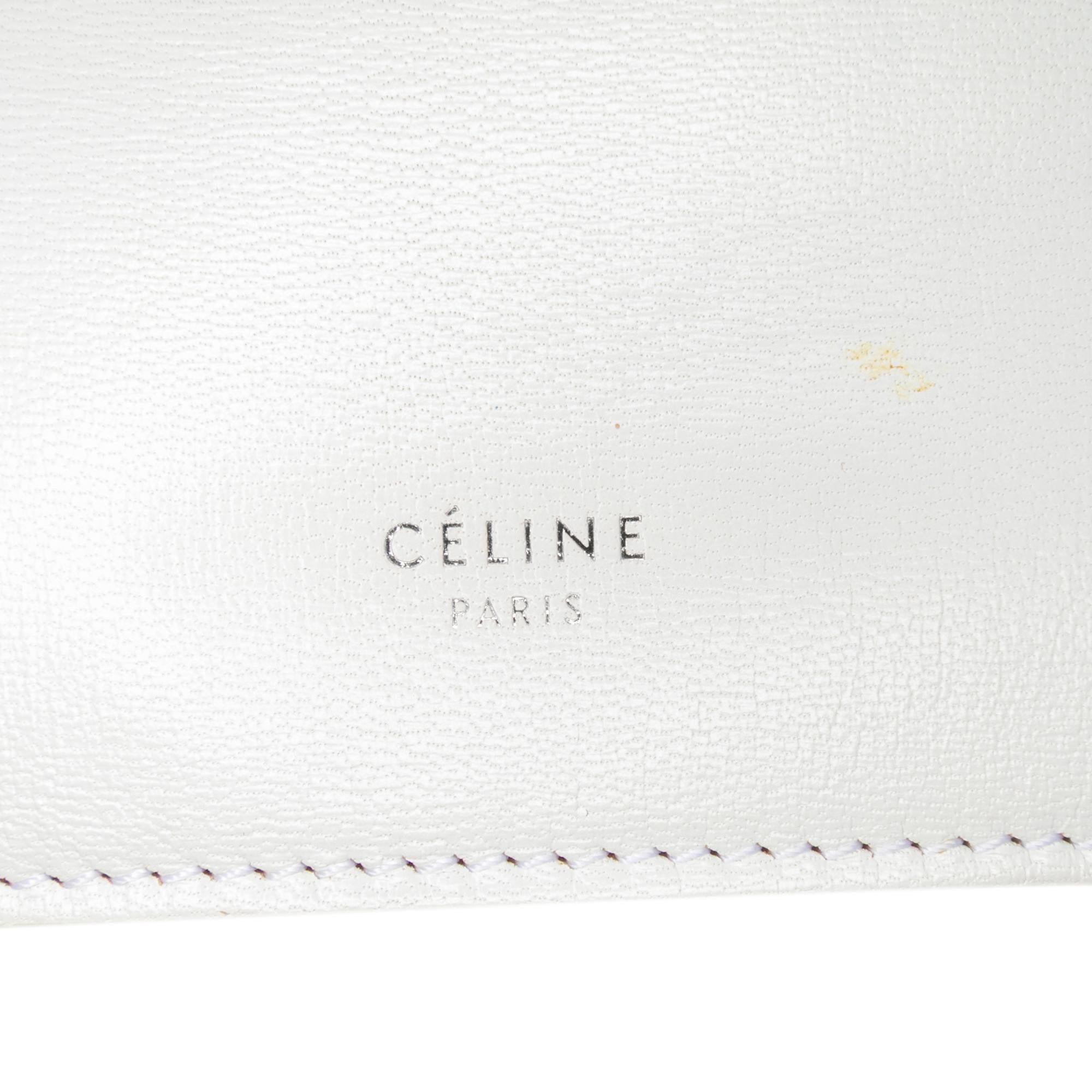 Celine Mini Leather Clasp Crossbody