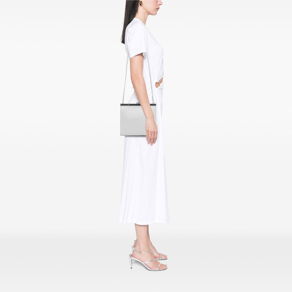 Celine Mini Leather Clasp Crossbody