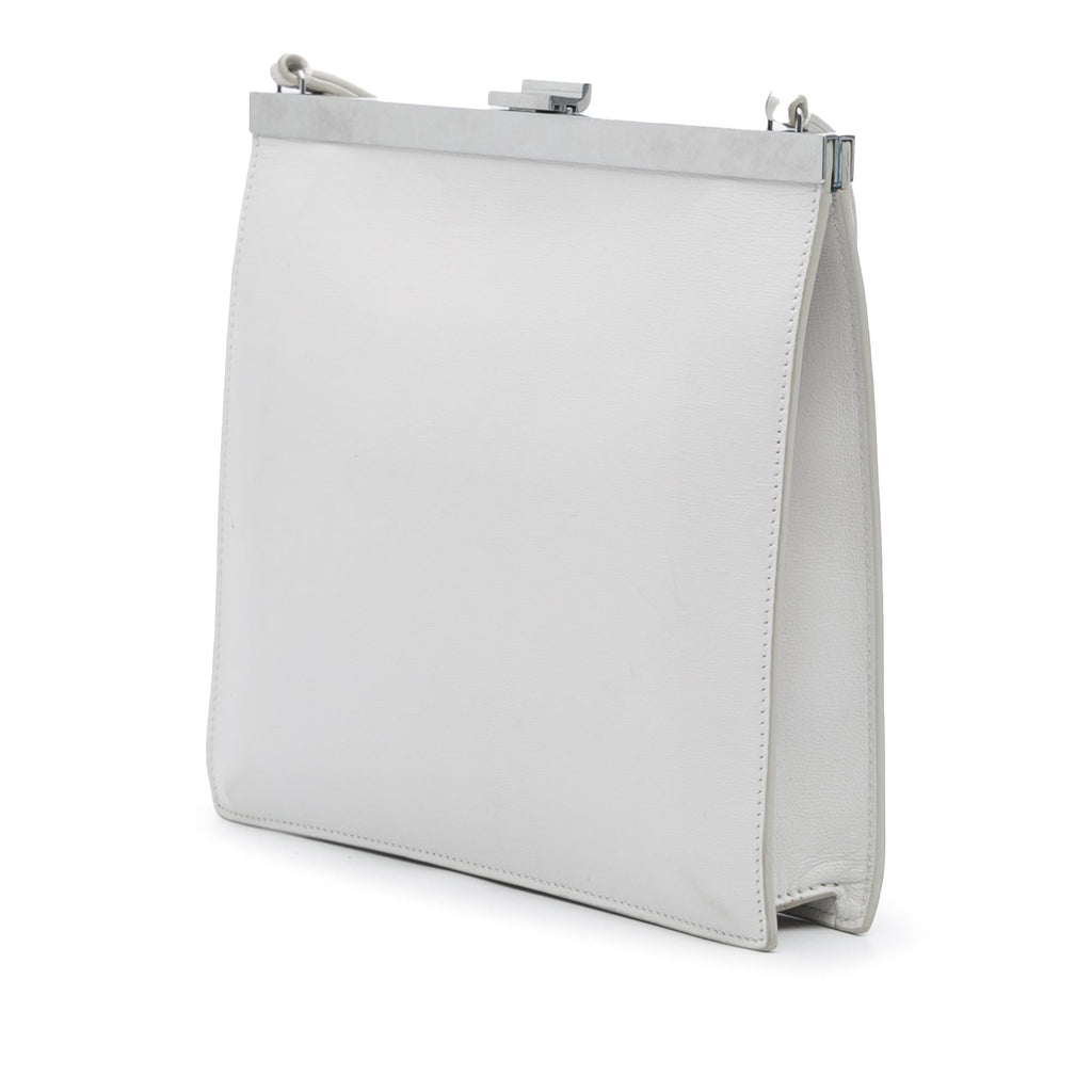 Celine Mini Leather Clasp Crossbody