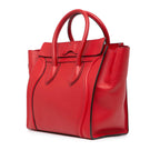 Celine Mini Leather Luggage Tote (SHG-hNogI3)