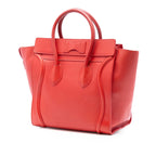 Celine Mini Leather Luggage Tote