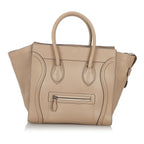 Celine Mini Luggage Leather Tote Bag (SHG-26808)