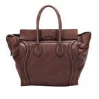 Celine Mini Luggage Leather Tote Bag (SHG-qfgt3d)