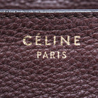 Celine Mini Luggage Leather Tote Bag (SHG-qfgt3d)