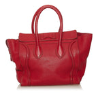 Celine Mini Luggage Leather Tote Bag (SHG-nT7EYh)