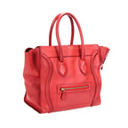 Celine Mini Luggage Leather Tote Bag (SHG-gfrL8o)