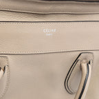 Celine Mini Luggage Leather Tote Bag