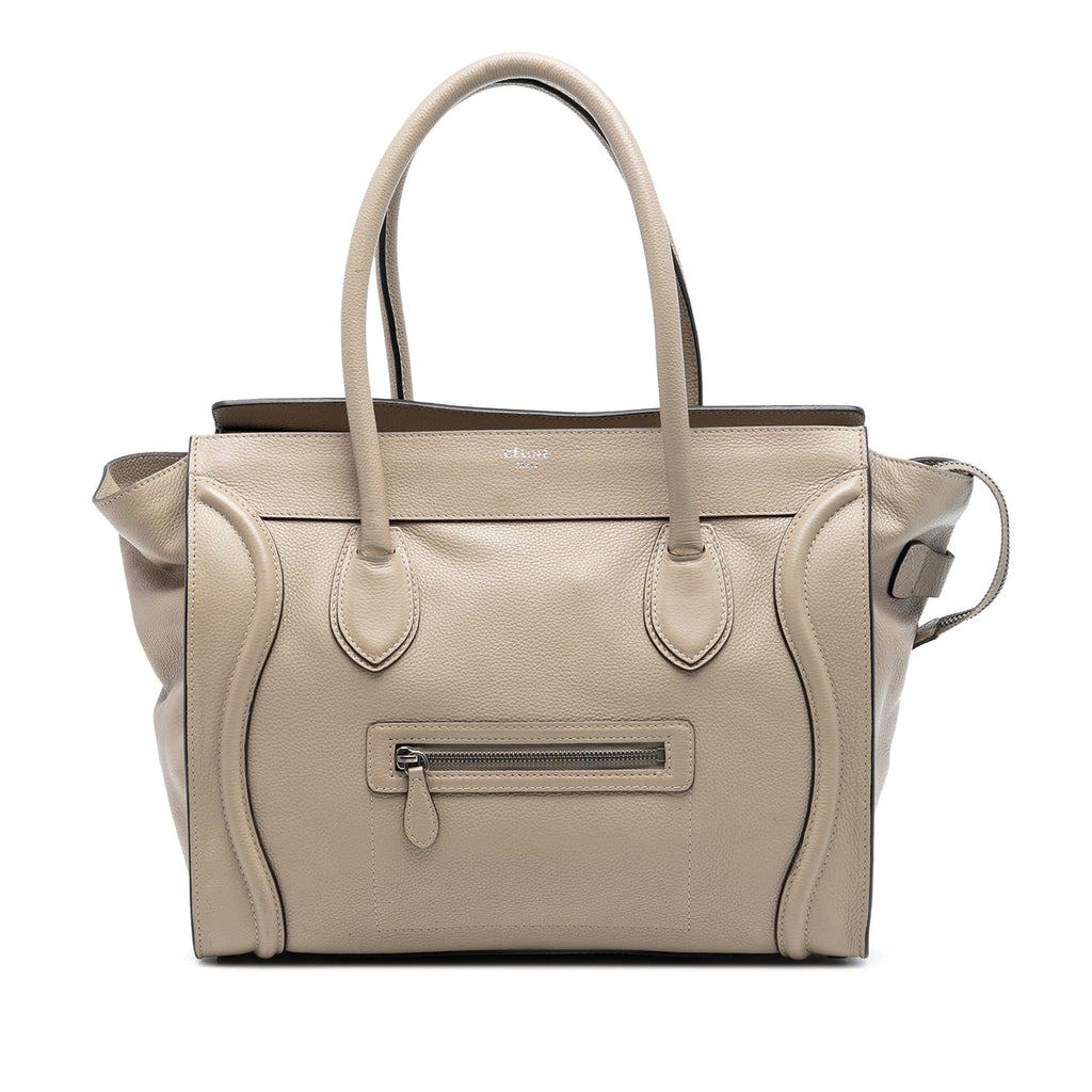Celine Mini Luggage Leather Tote Bag