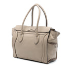 Celine Mini Luggage Leather Tote Bag