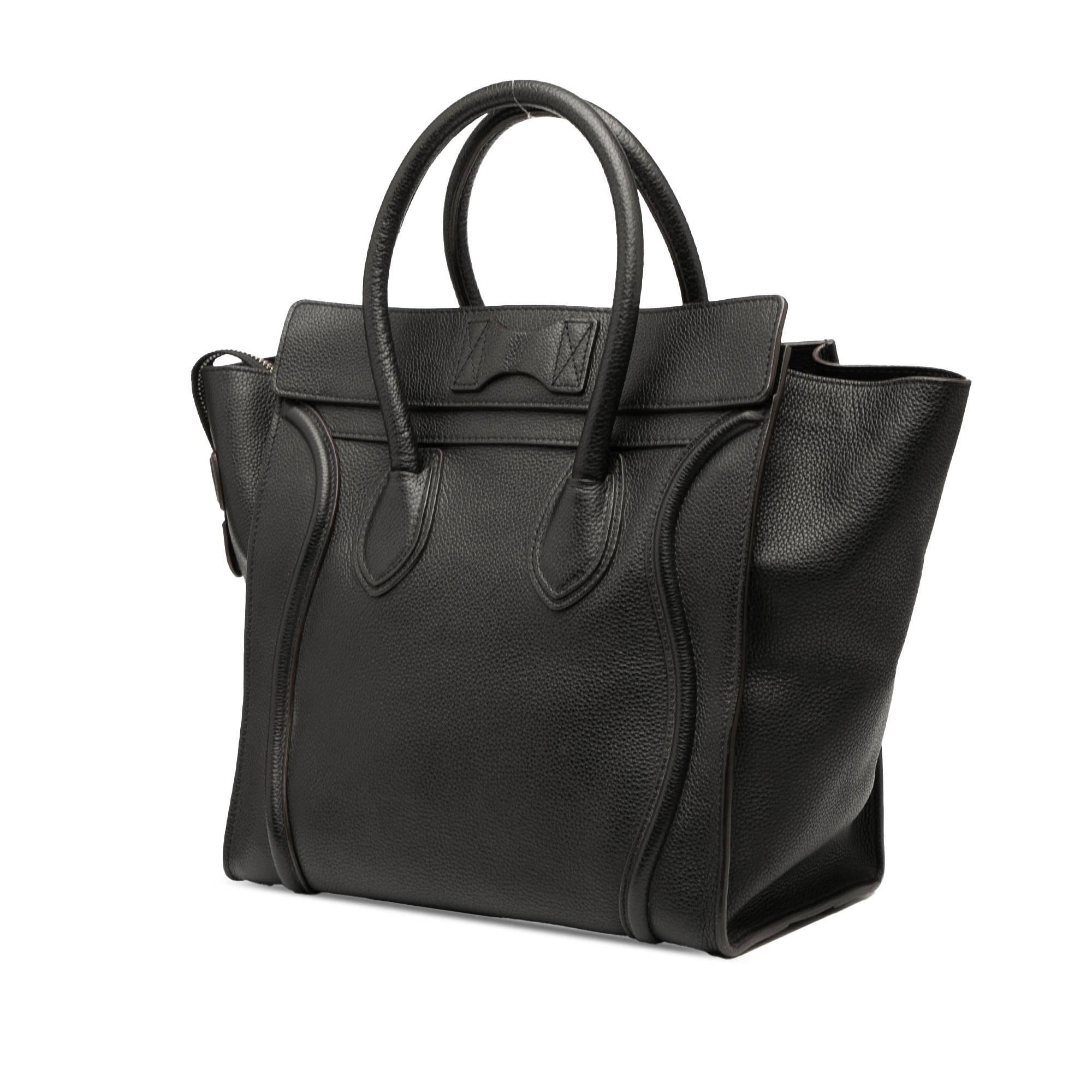 Celine Mini Luggage Leather Tote