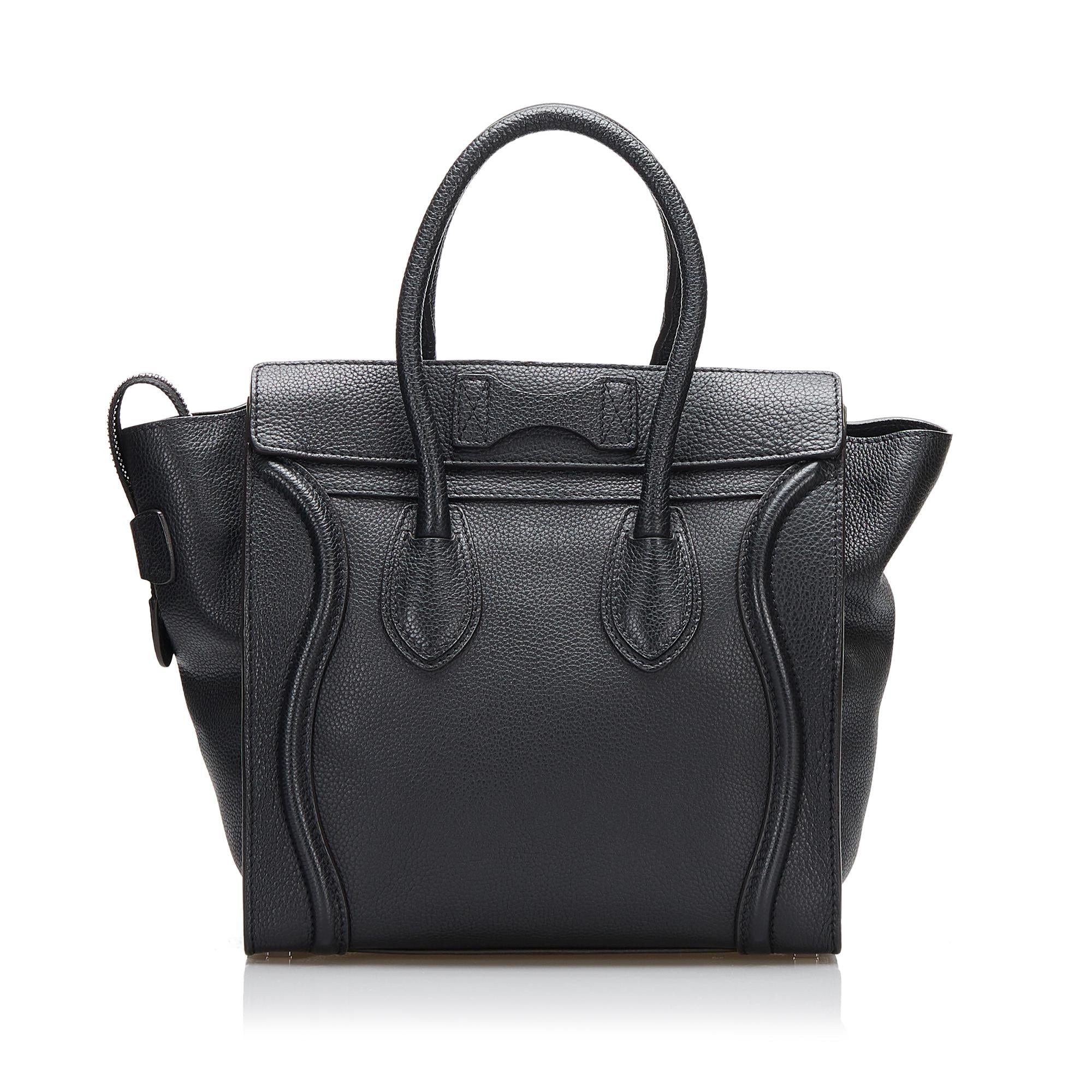 Celine Mini Luggage Tote (SHG-B69d9Y)