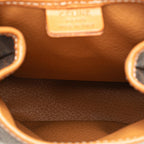 Celine Mini Macadam Coated Canvas Twin Backpack