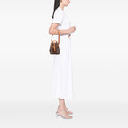 Celine Mini Macadam Coated Canvas Twin Backpack