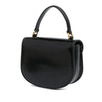 Celine Mini Shiny Calfskin Besace Clea Satchel (SHG-au1NfF)