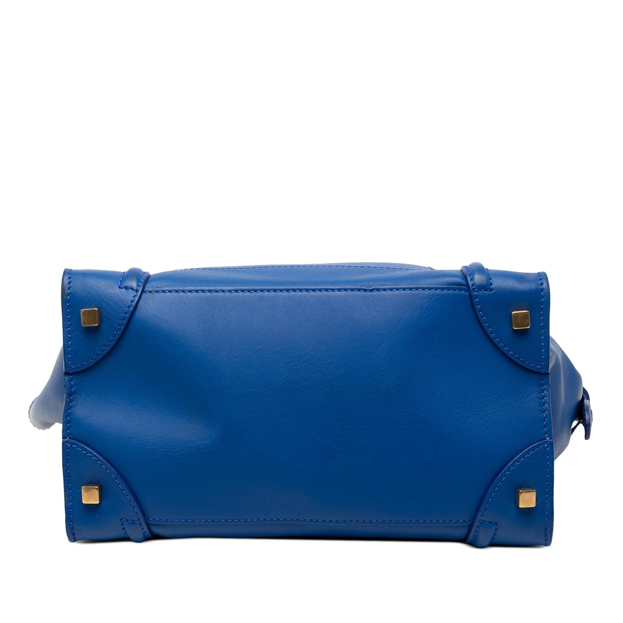 Celine Mini Smooth Calfskin Luggage Tote