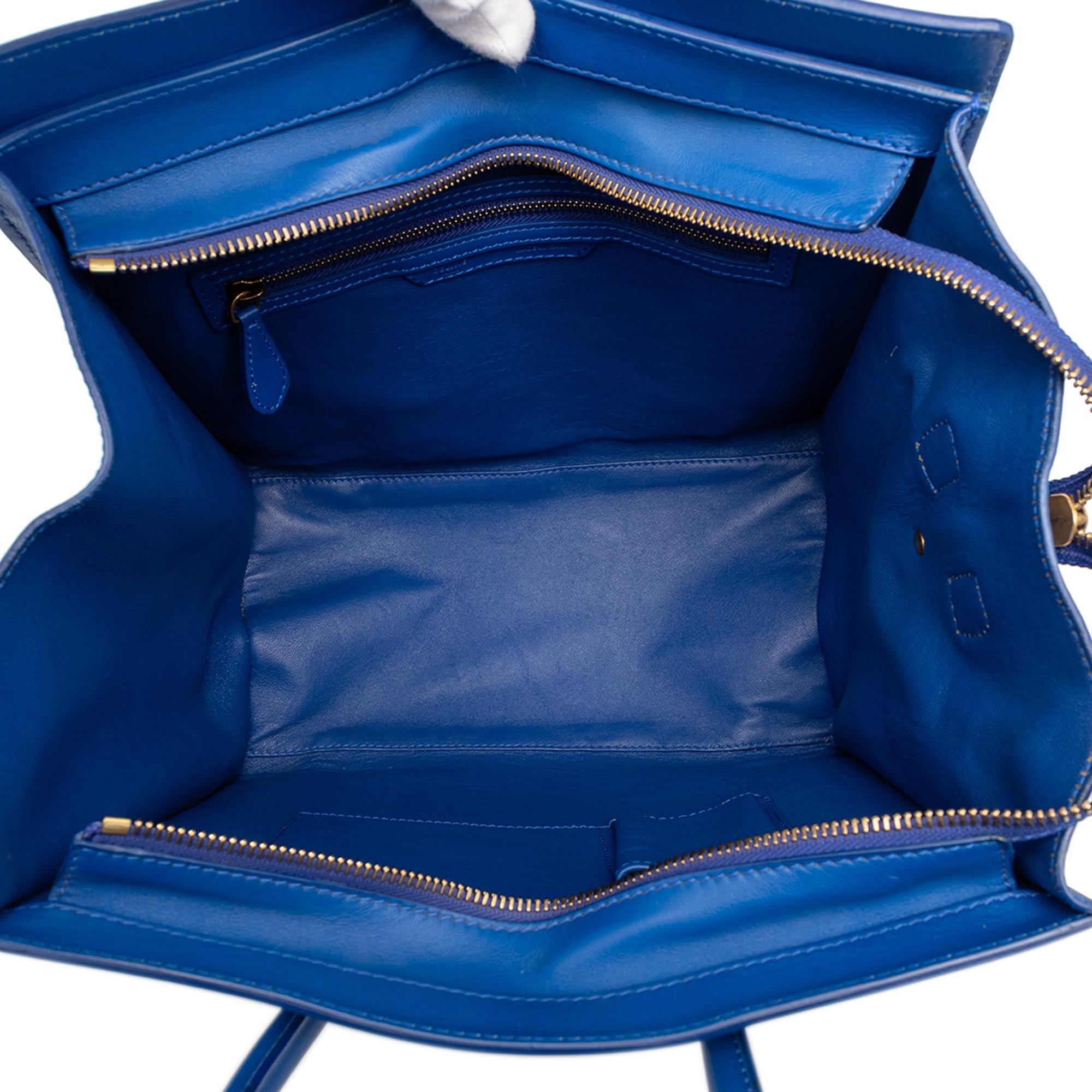Celine Mini Smooth Calfskin Luggage Tote