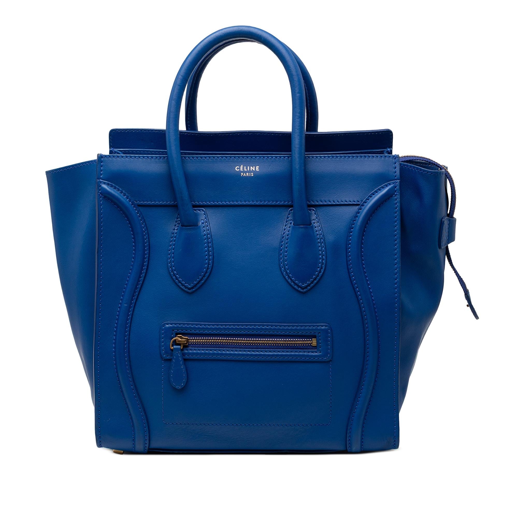 Celine Mini Smooth Calfskin Luggage Tote
