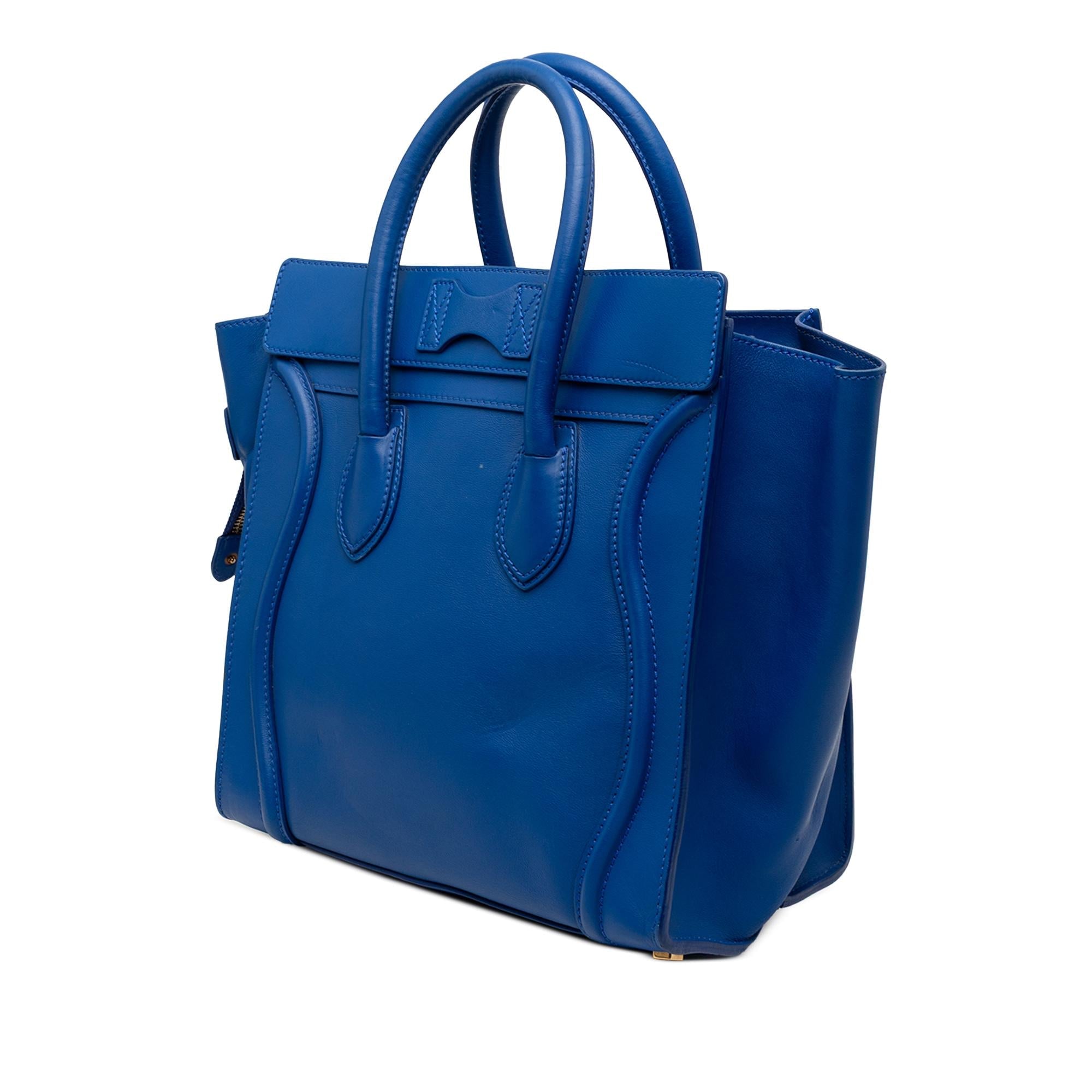 Celine Mini Smooth Calfskin Luggage Tote