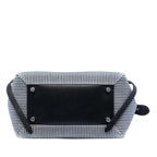 Celine Mini Striped Canvas and Leather Belt Bag
