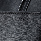Celine Mini Striped Canvas and Leather Belt Bag