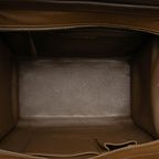 Celine Mini Tricolor Canvas and Leather Luggage Tote