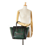 Celine Mini Tricolor Luggage Tote