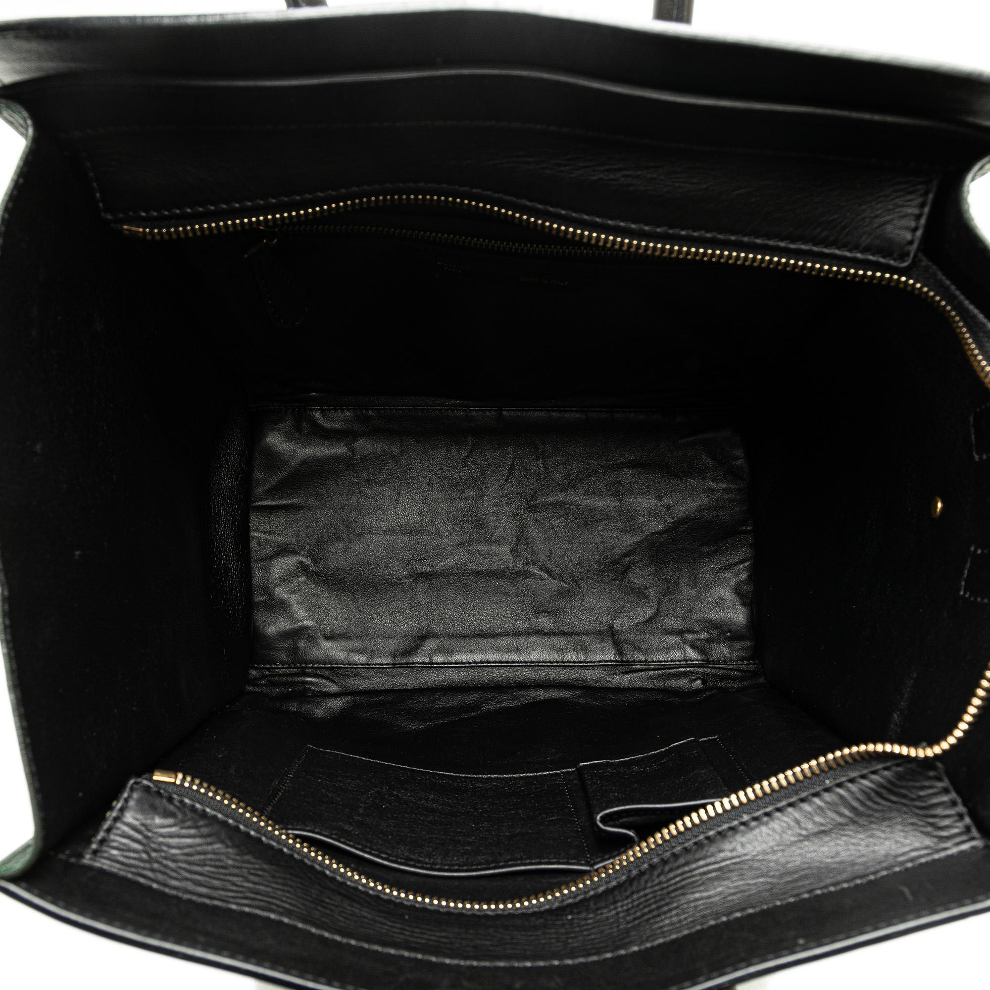 Celine Mini Tricolor Luggage Tote