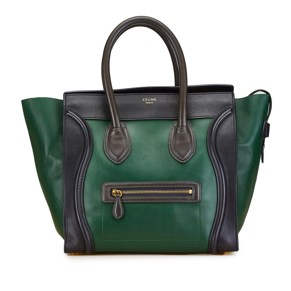 Celine Mini Tricolor Luggage Tote