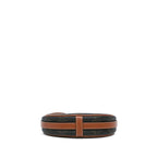 Celine Mini Triomphe Coated Canvas Ava Shoulder Bag