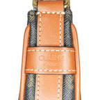 Celine Mini Triomphe Coated Canvas Ava Shoulder Bag