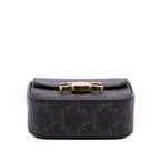 Celine Mini Triomphe Coated Canvas Triomphe Crossbody