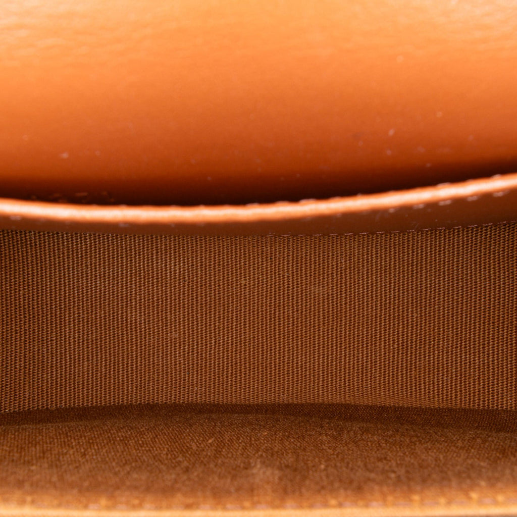 Celine Mini Triomphe Coated Canvas Triomphe Crossbody